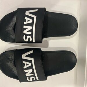 Vans Classic Black Slide Sandals size 10